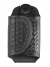 AKER SILENT KEY HOLDER BLACK BASKETWEAVE (BLACK SNAP)