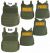 FIRST CLASS TACTICAL BODY ARMOR CARRIER (OLIVE GREEN)