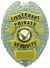 LIEUTENANT PRIVATE SECURITY GOLD ON SILVER SHIELD BADGE