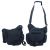 FIRST CLASS OVER SHOULDER BAG “PUSH PACK” (BLACK)