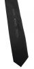 UNIFORM CRAVATS POLY WOOL BLACK CLIP ON TIE