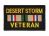 DESERT STORM VETERAN SMALL CHEST PATCH EMBLEM