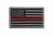 THIN RED LINE U.S. FLAG PATCH
