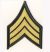 GOLD/GREEN SHERIFF CHEVRON
