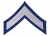 SILVER/NAVYBLUE PFC CHEVRON