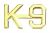FIRST CLASS K-9 PIN (PAIR)