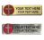 ENGRAVED NAME PLATES WITH CROSS LOGO