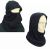 FIRST CLASS WARM FLEECE HOOD, FACE COVER AND NECK WARMER UNISEX - BLACK