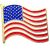 FIRST CLASS WAVY US FLAG PIN