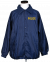 NAVY BLUE WINDBREAKER WITH GOLD POLICE I.D